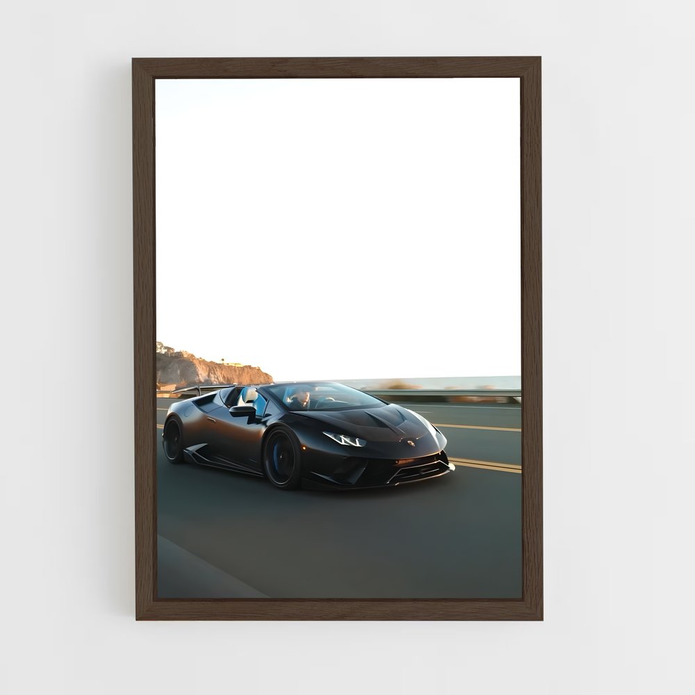 Poster Huracan performante vernis – affiche Lamborghini (vue 5)